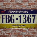 Metalen bord Pennsylvania — foto 2
