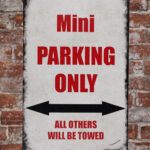 Metalen bord Mini parking 2 — foto 2