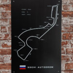 Metalen bord Sochi Autodrom — foto 2