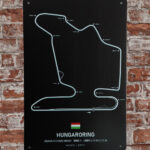 Metalen bord Hungaroring Hundary — foto 2