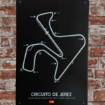 Metalen bord Circuito de Jerez — foto 2