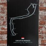 Metalen bord Circuit de monaco 2 — foto 2