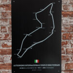 Metalen bord Enzo e dino Ferrari — foto 2