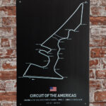 Metalen bord Circuit of the americas — foto 2