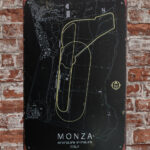 Metalen bord Monza Italy — foto 2