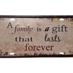 Metalen bord Family
