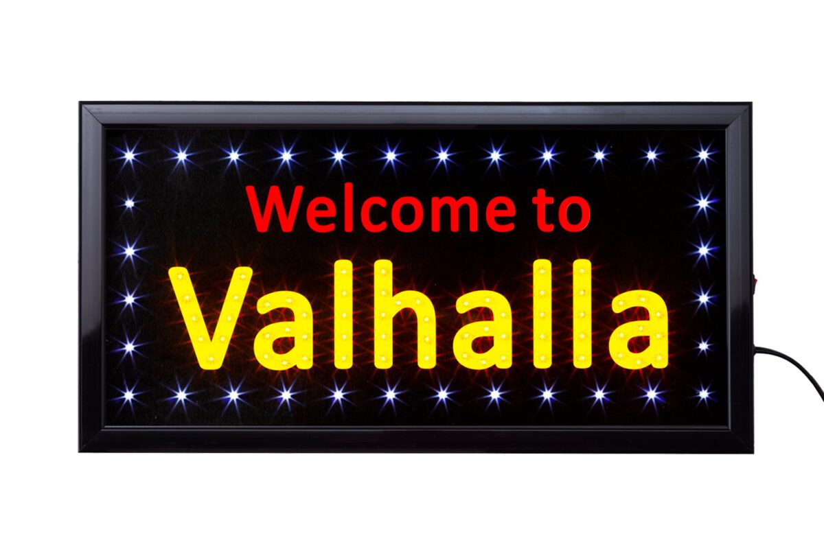 LED Bord Valhalla 50 x 25 cm