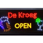LED Bord De Kroeg 50 x 25 cm — foto 1