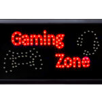 LED Bord Gaming Zone 50 x 25 cm — foto 3