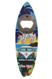 Bier opener Enjoy surfplank