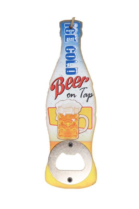 Bier opener ice cold beer
