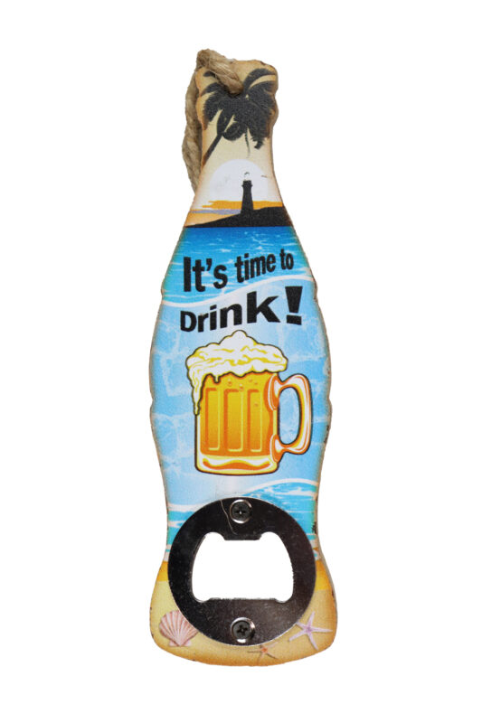 Bier opener it`s time