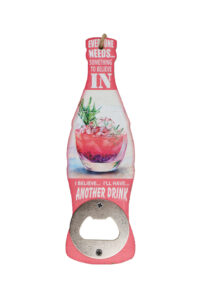 Bier opener Pink