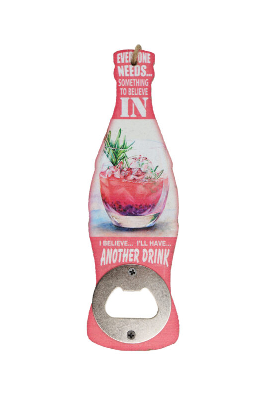 Bier opener Pink