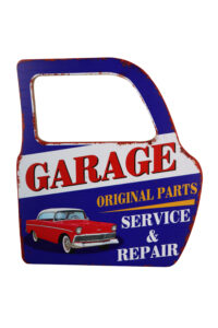 Houten bord Garage original