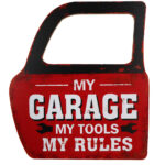 Houten bord My garage tools — foto 1