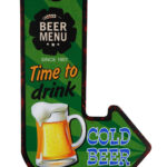 Houten bord Time to drink — foto 1