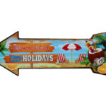 Houten bord Enjoy