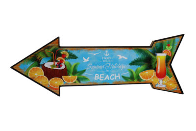 Houten bord Enjoy beach
