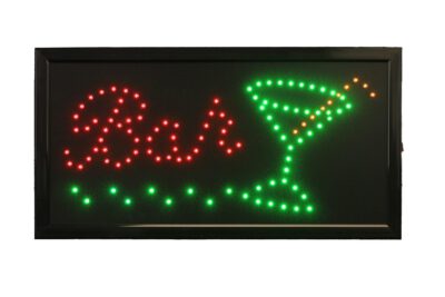 Led bord Bar + Cocktail 50 x 25cm