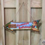 Houten bord Beach Paradise — foto 2