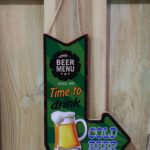 Houten bord Time to drink — foto 2