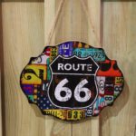 Houten bord Route 66 — foto 2