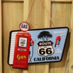 Houten bord California 66 — foto 2