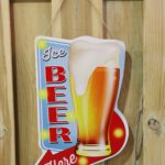 Houten bord Ice beer here — foto 2