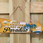 Houten Bord Paradise — foto 2