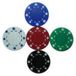 Poker chips 11 gram 50 stuks