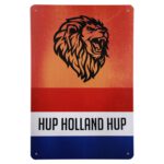 Metalen bord hup holland hup — foto 1