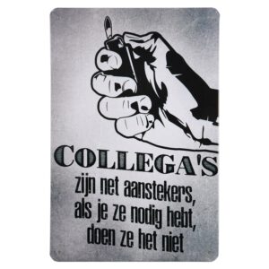 Collega`s en aanstekers
