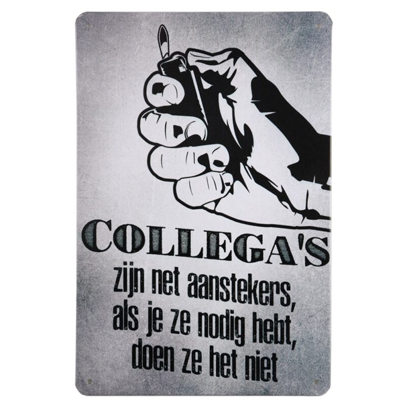 Collega`s en aanstekers