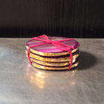 Luxe Agaat Onderzetters Roze — foto 2