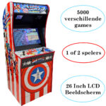 Arcadekast Captian America 5000 games — foto 2