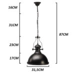 Industriële hanglamp Bailey — foto 4