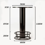 Statafel Iron Black — foto 3