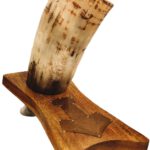 Viking hoorn + Houten stand — foto 4