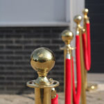 Vip/Afzetpaal Koord Rood — foto 2