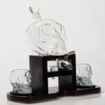 Skull whiskey karaf — foto 3