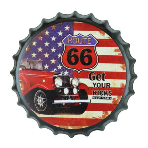 Get your kicks bottle cap