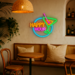 Neonbord Happy Hour — foto 4