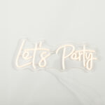 Neonbord Let's Party