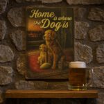 Home is where - Metalen borden — foto 3