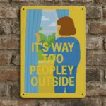 Peopley - Metalen borden — foto 3
