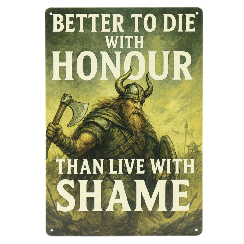 Die With Honour - Metalen Borden