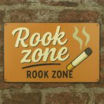 Rookzone- Metalen Bord — foto 2