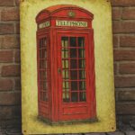 Telephone Cel - Metalen borden — foto 2