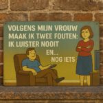 Volgens Mijn Vrouw - Metalen borden — foto 3